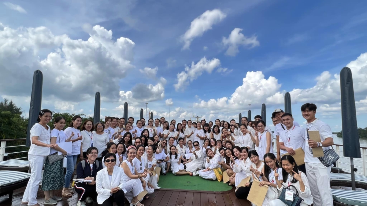 Lớp Nhân số học Căn bản cấp độ 1 trên DU thuyền Mekong Cruise tháng 7