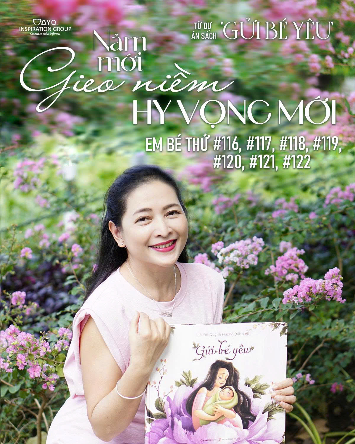 [Cập nhật 2026]  Từ dự án SÁCH ‘GỬI BÉ YÊU’ TẶNG MẸ HIẾM MUỘN  NĂM MỚI – GIEO NIỀM HY VỌNG MỚI EM BÉ THỨ #116, #117, #118, #119, #120, #121, #122