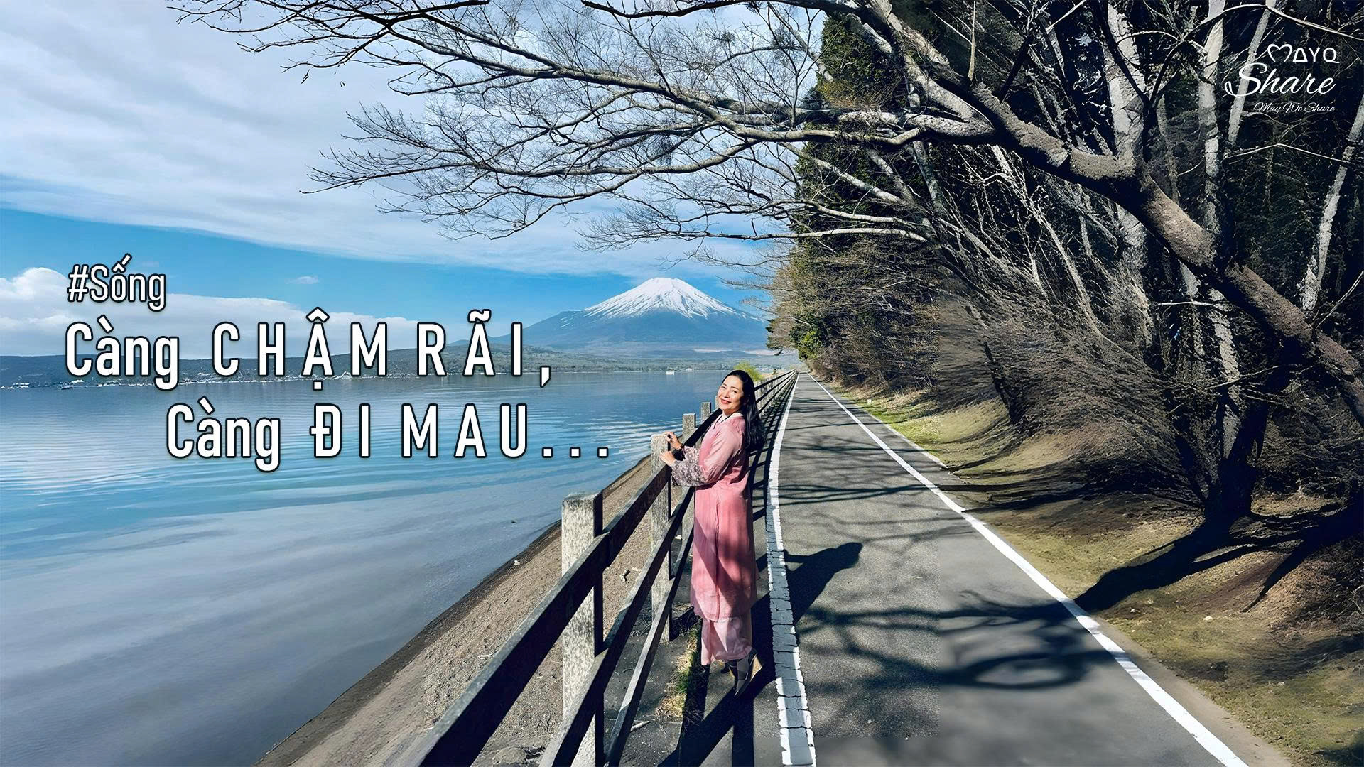 #Sống #Từ_Nhânsốhọc CÀNG CHẬM RÃI, CÀNG ĐI MAU…