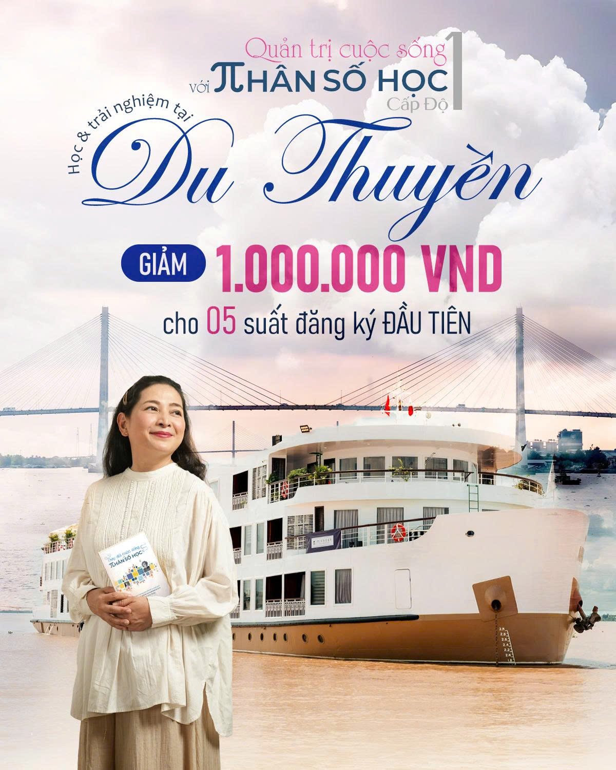 HỌC & TRẢI NGHIỆM TẠI DU THUYỀN GIẢM 1.000.000 VND CHO 05 SUẤT ĐĂNG KÝ ĐẦU TIÊN