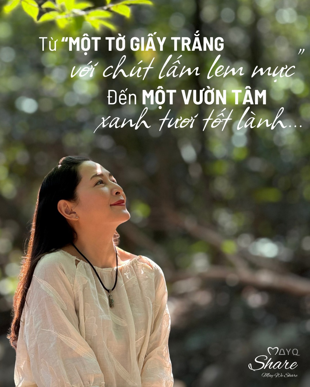 [Từ Nhân số học] TỪ “MỘT TỜ GIẤY TRẮNG VỚI CHÚT LẤM LEM MỰC” ĐẾN MỘT VƯỜN TÂM XANH TƯƠI TỐT LÀNH… 