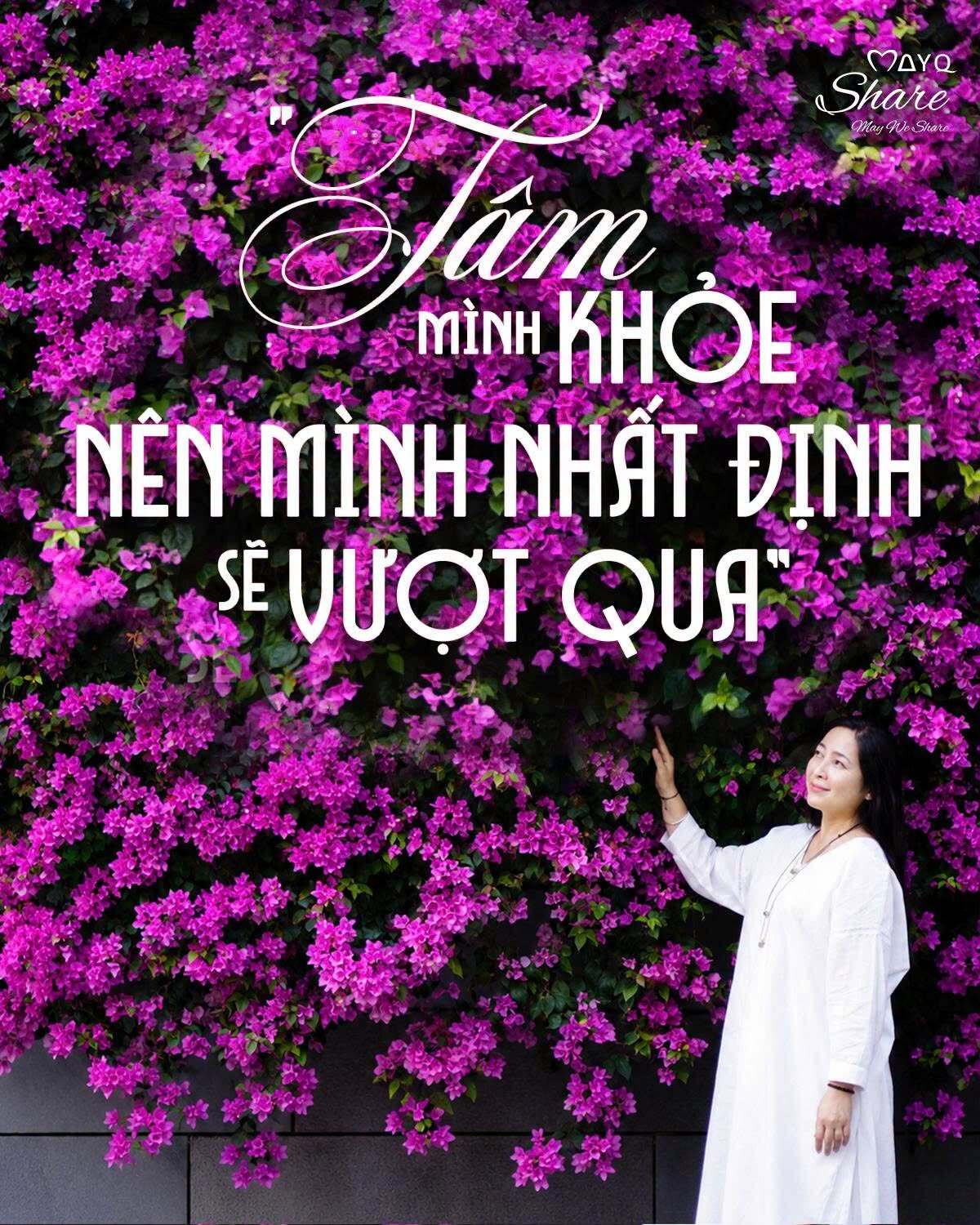  “TỰ TÂM MÌNH KHOẺ, NÊN MÌNH NHẤT ĐỊNH SẼ VƯỢT QUA” 