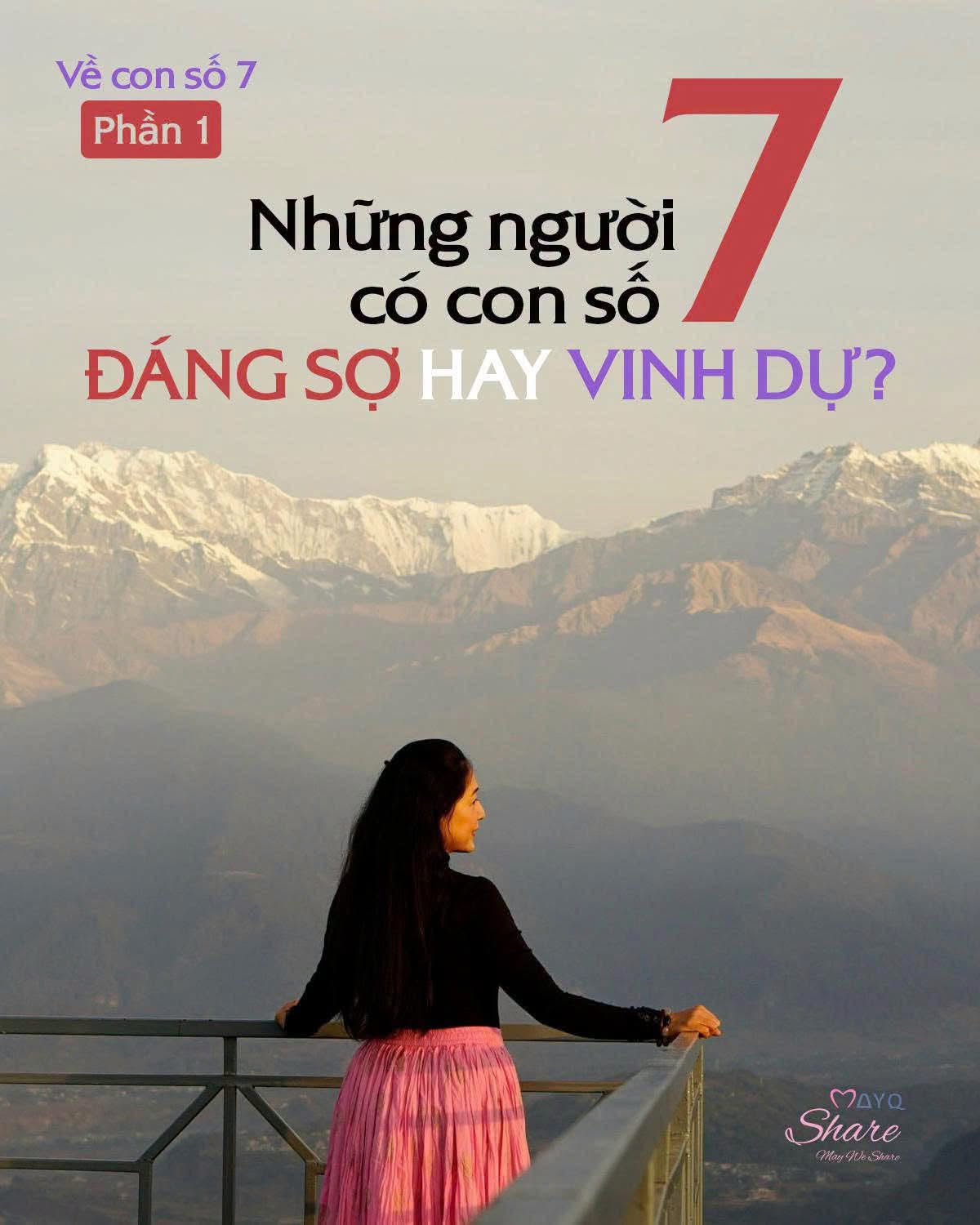 #Sống #Nhân_số_học  VỀ CON SỐ 7  Phần 1: NHỮNG NGƯỜI CÓ CON SỐ 7: ĐÁNG SỢ HAY NIỀM VINH DỰ? 