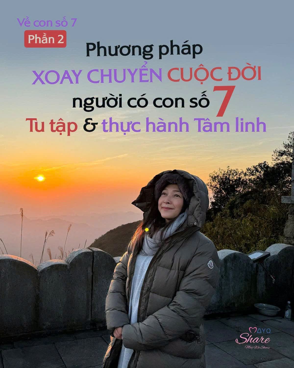 #Sống #Nhân_số_học VỀ CON SỐ 7: Phần 2: PHƯƠNG CÁCH HIỆU NGHIỆM XOAY CHUYỂN CUỘC ĐỜI NGƯỜI CÓ CON SỐ 7: TU TẬP & THỰC HÀNH TÂM LINH