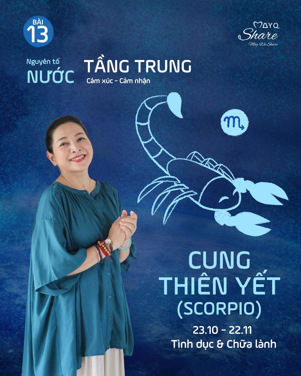 BÀI 13: CUNG THIÊN YẾT (SCORPIO) | 23/10 – 22/11